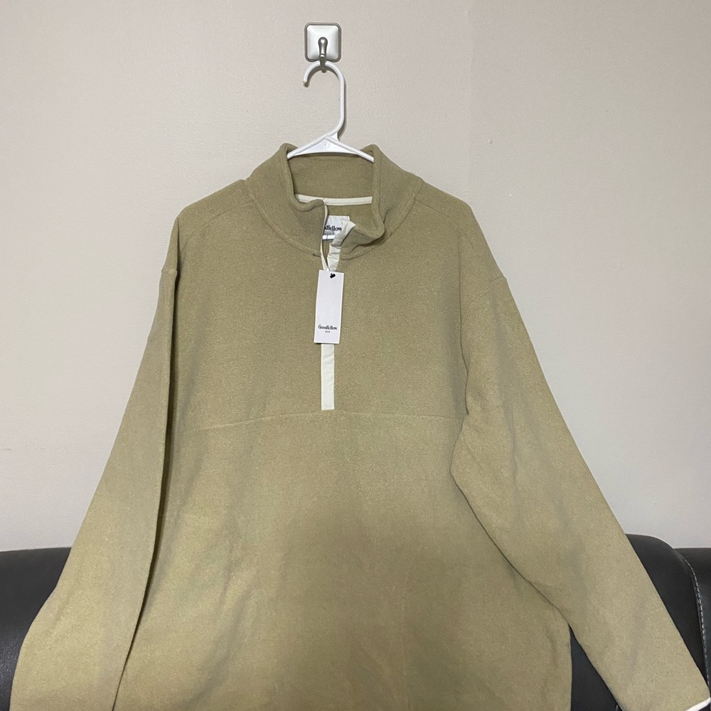 Goodfellow & Co Khaki Lightweight Pullover Jacket